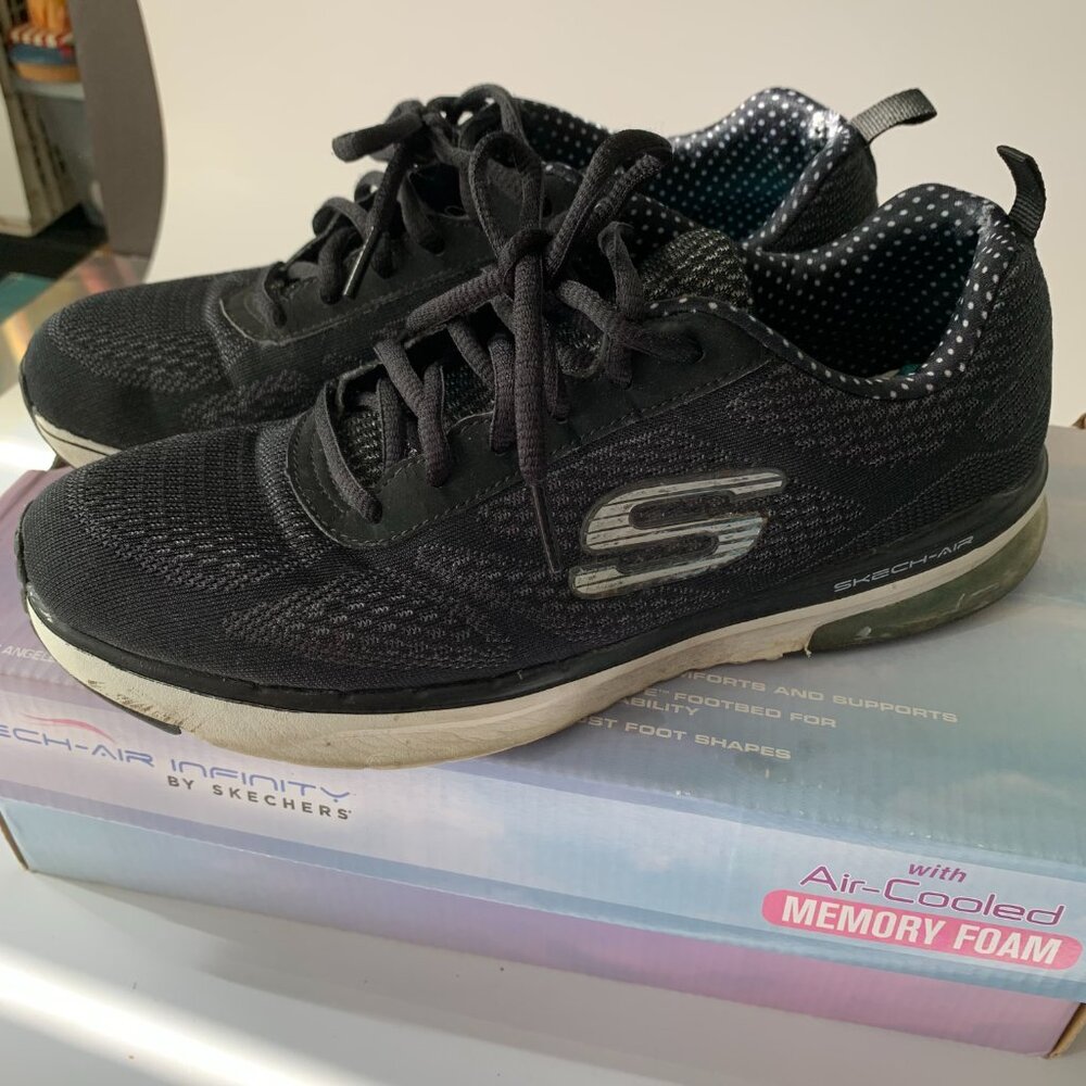SKECHERS AIR-COOLED MEMORY FOAM WOMENS SNEAKERS SIZE 8.5 12111